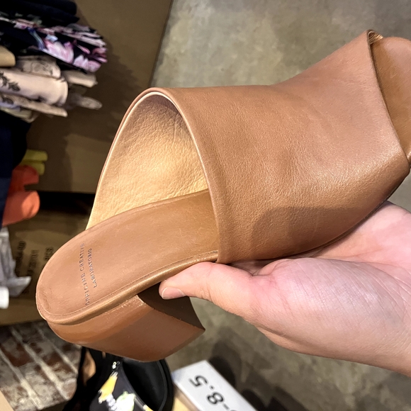 Officine Creative Brown Leather Mules - Picture 2 of 3